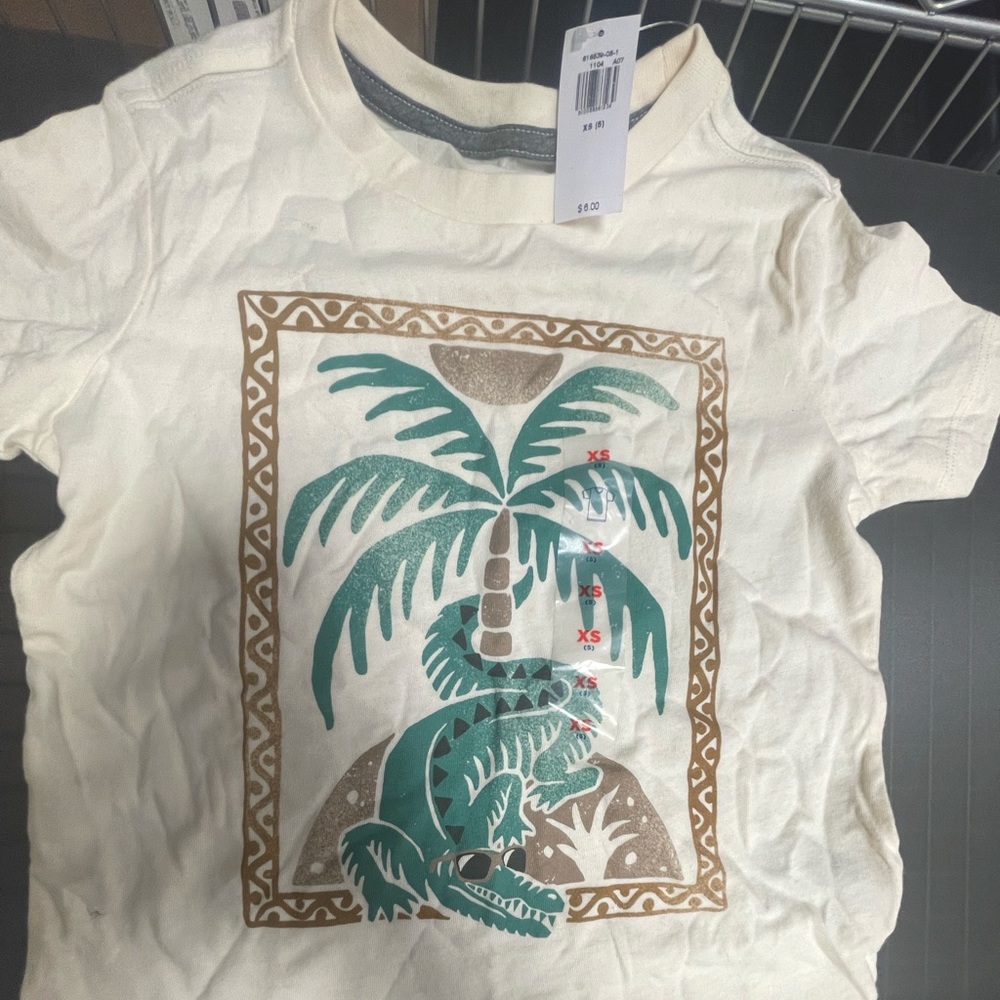 Extra small kids graphic tee